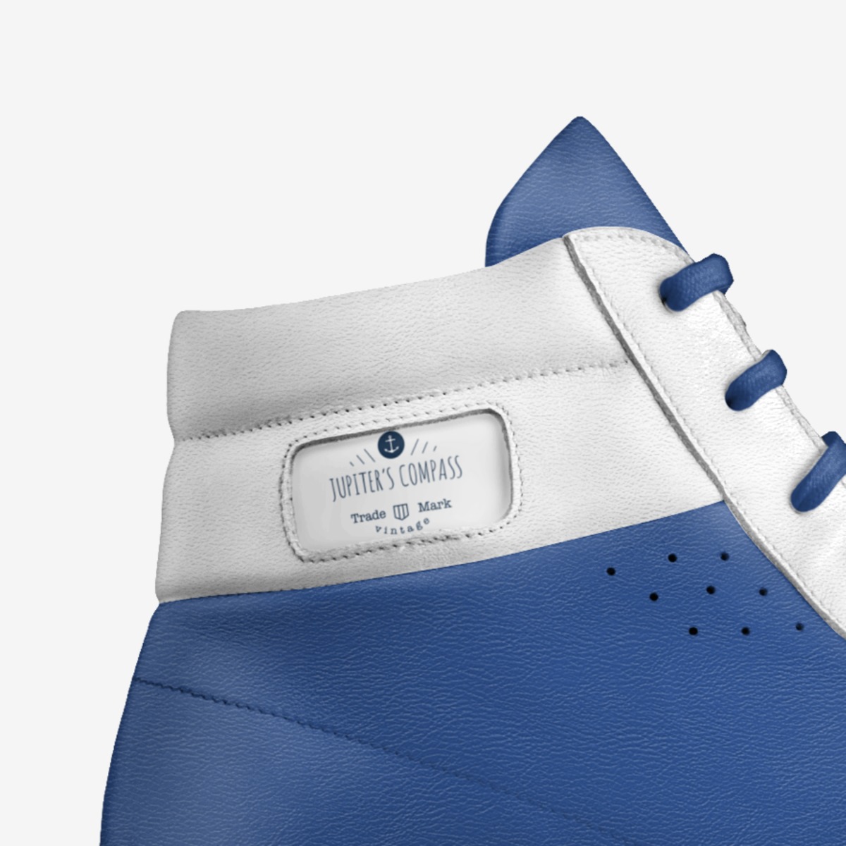 Jupiter’s Compass custom made in Italy shoes by Autumn Baker | Detail view