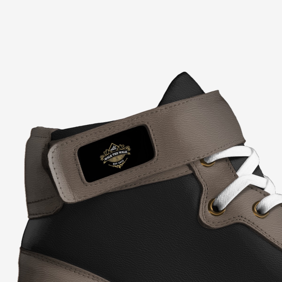 Walk the Walk custom made in Italy shoes by Idris Fetuga | Detail view