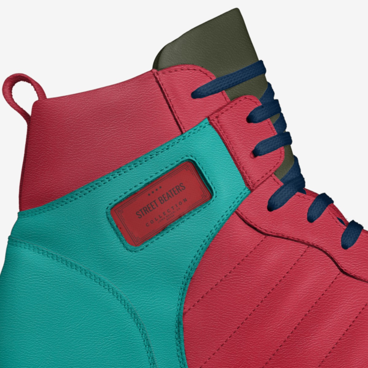 Street beaters custom made in Italy shoes by Paul Karnes | Detail view