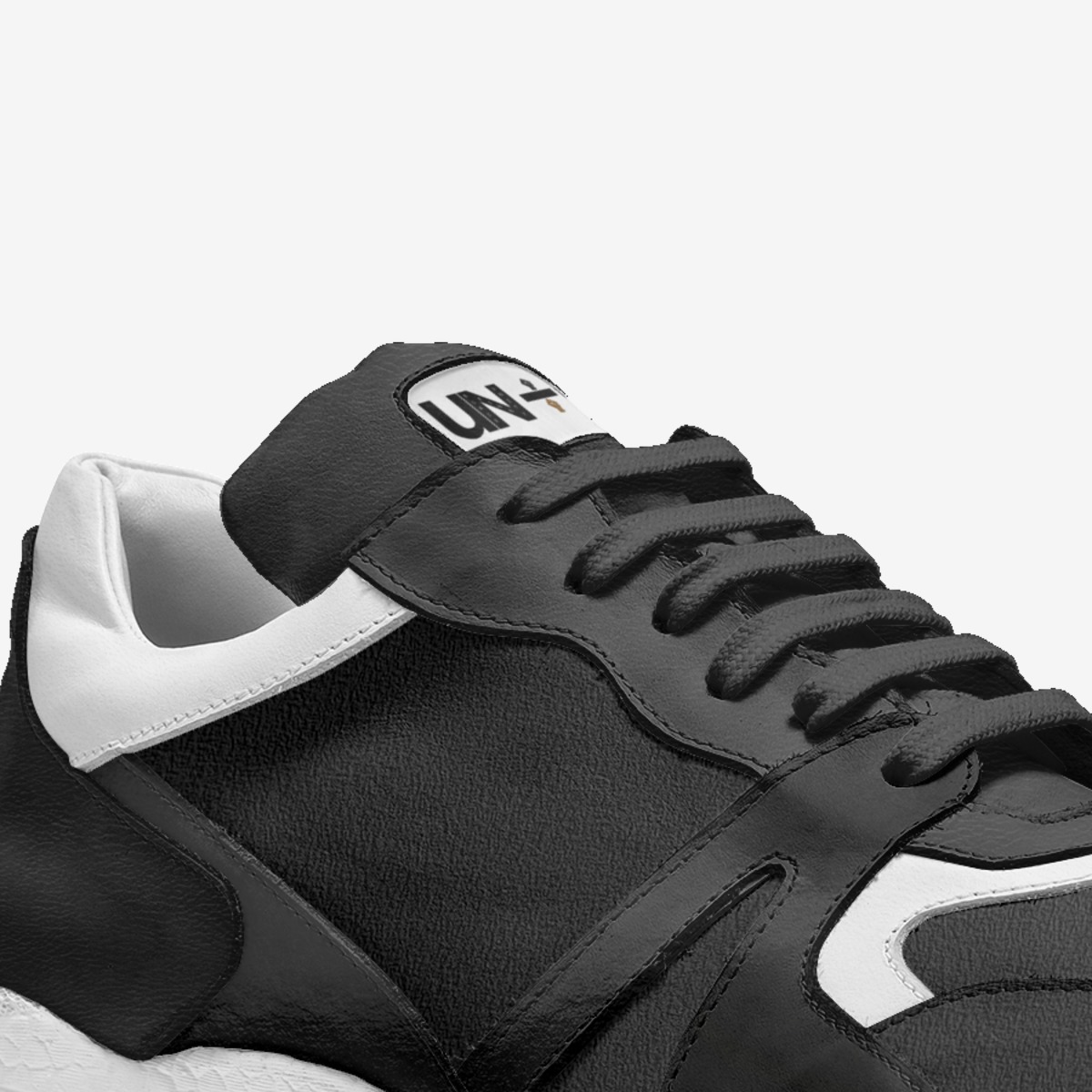 Alpha Undivided BE custom made in Italy shoes by Aldric Horton Jr | Detail view