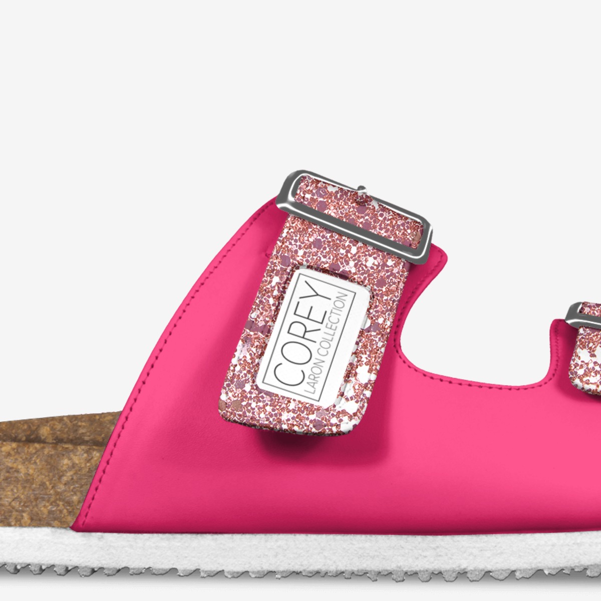 Corey Laron 6 custom made in Italy shoes by Corey Laron Hoskins Jr | Detail view