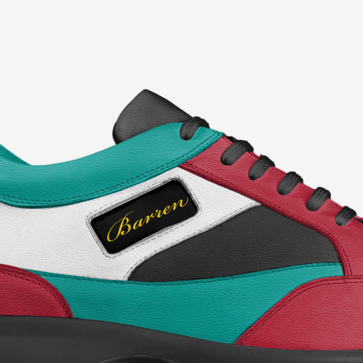 Workforce 1 custom made in Italy shoes by Jamee Barren | Detail view
