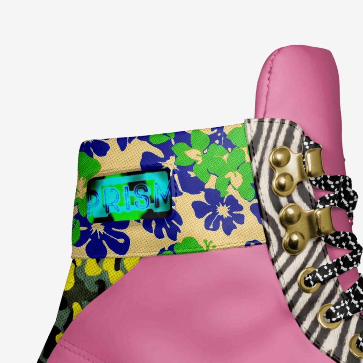 Gym-mies custom made in Italy shoes by Aye Lavender | Detail view