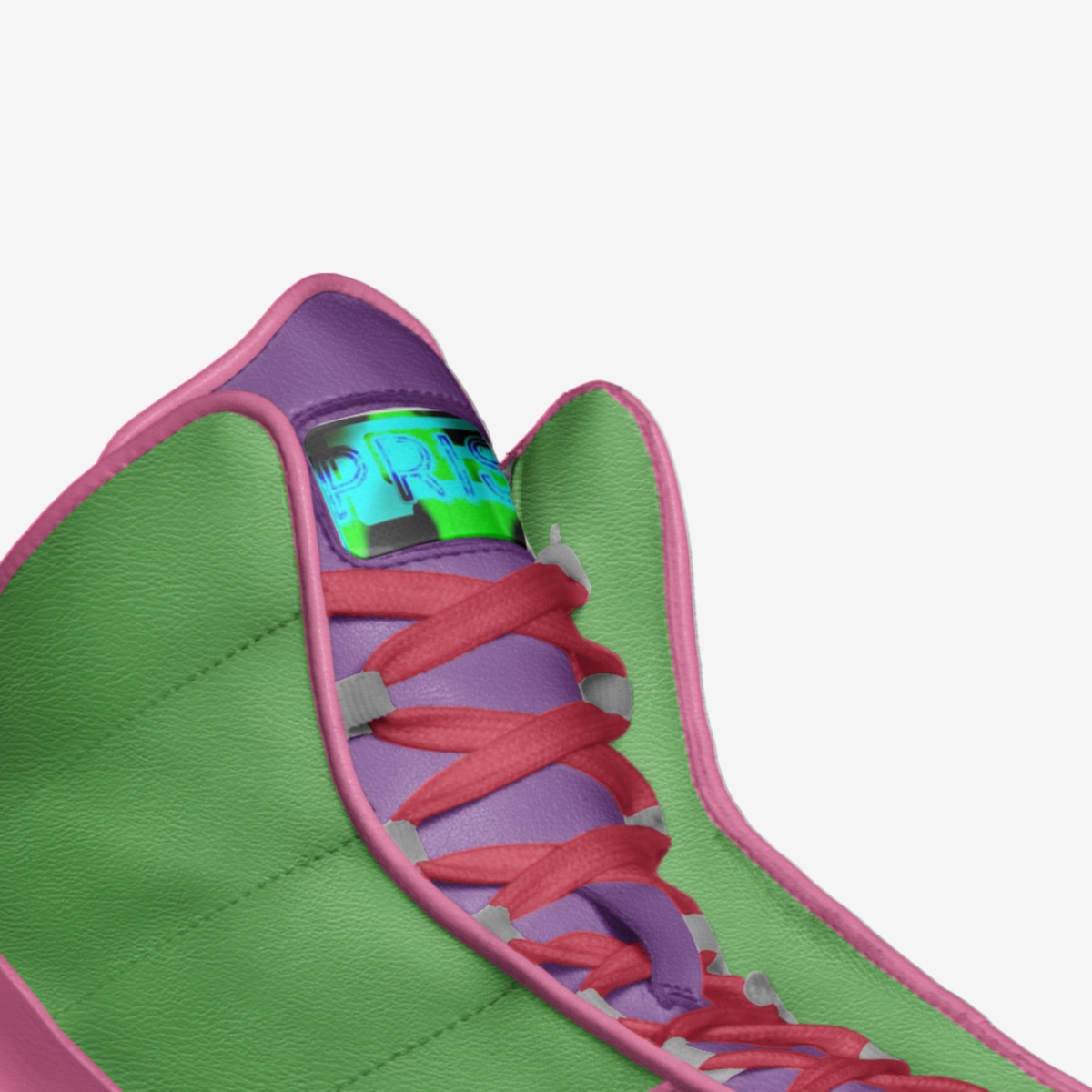 Fruit custom made in Italy shoes by Aye Lavender | Detail view