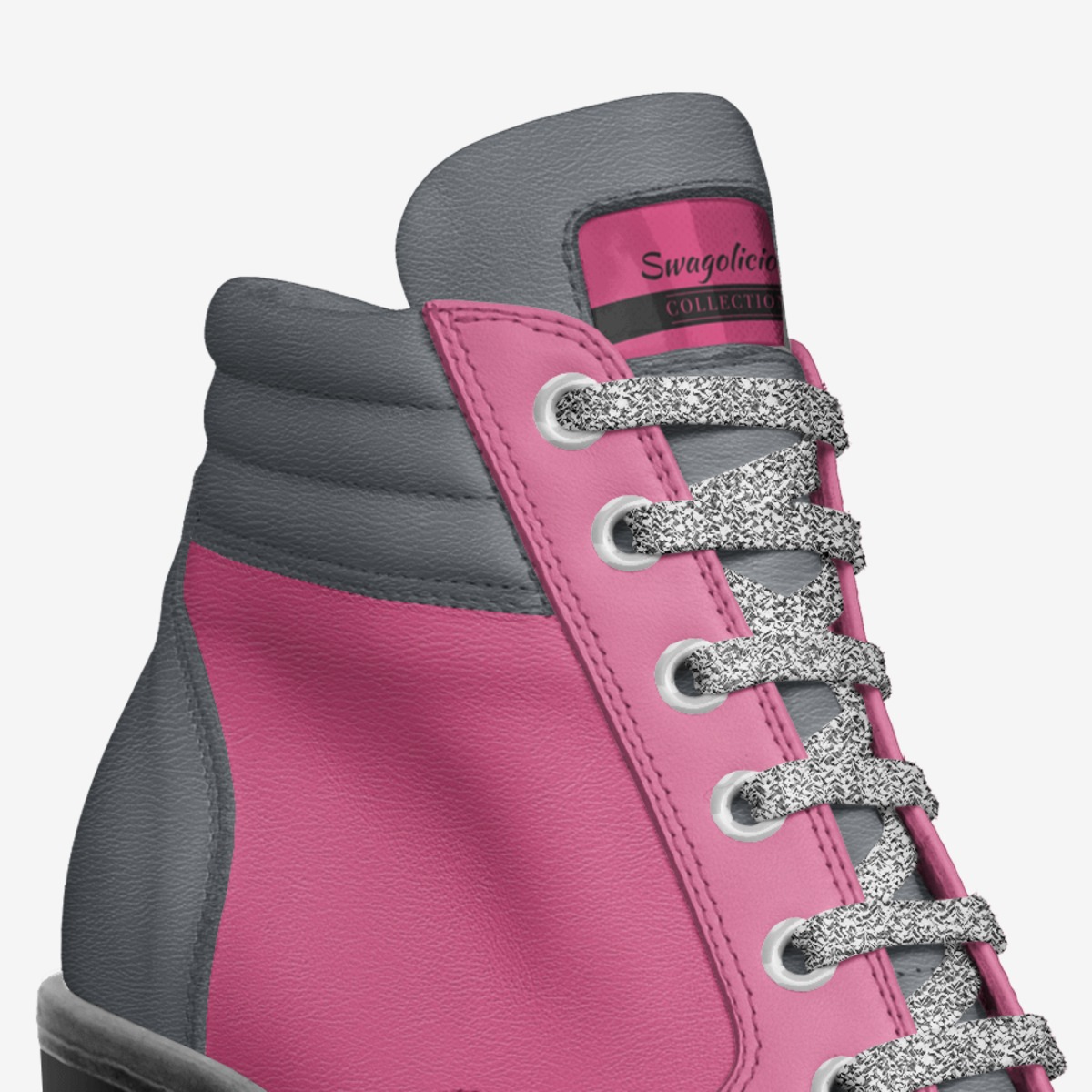 Swagolicious custom made in Italy shoes by Desiree Sims | Detail view