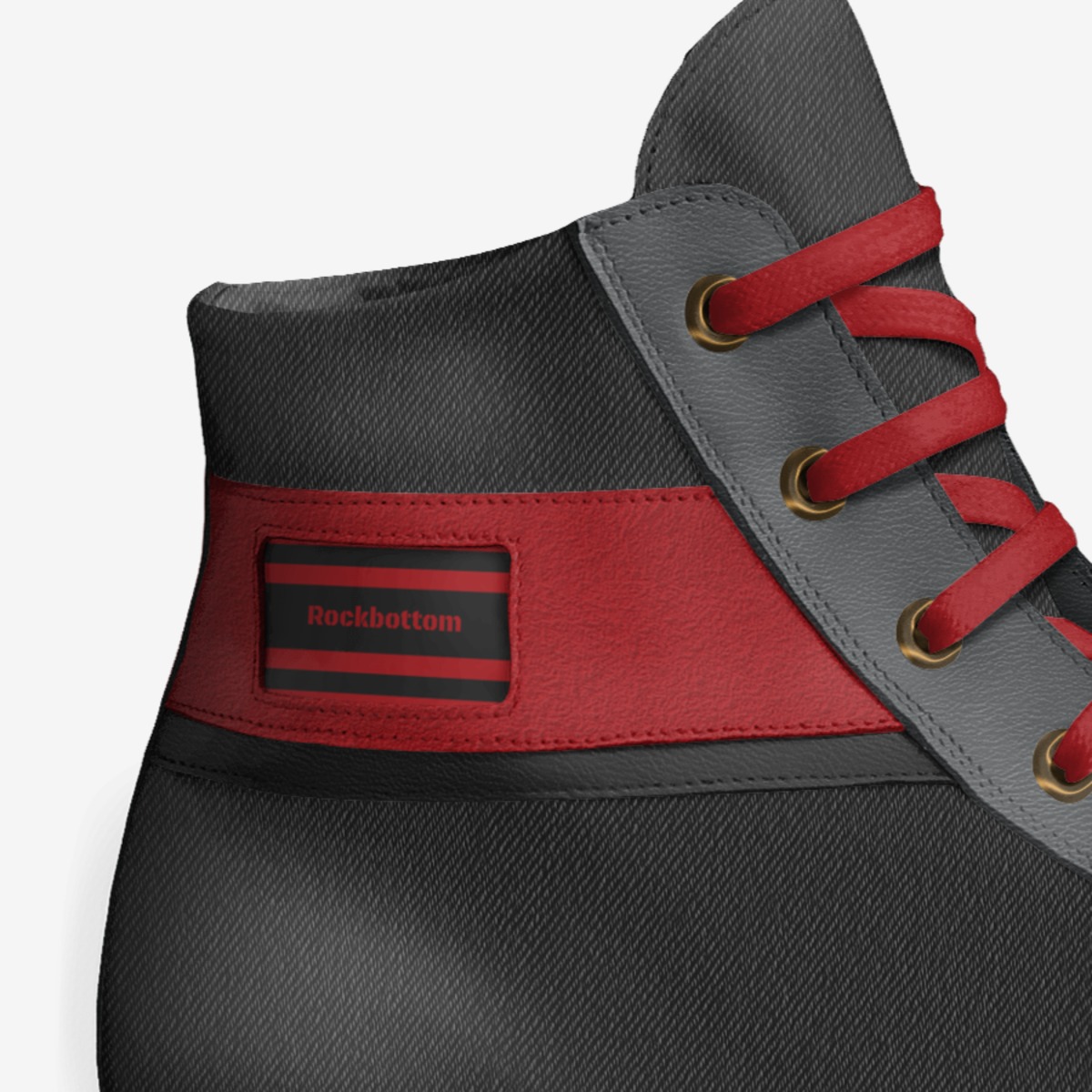 Rockbottom custom made in Italy shoes by Danny James | Detail view