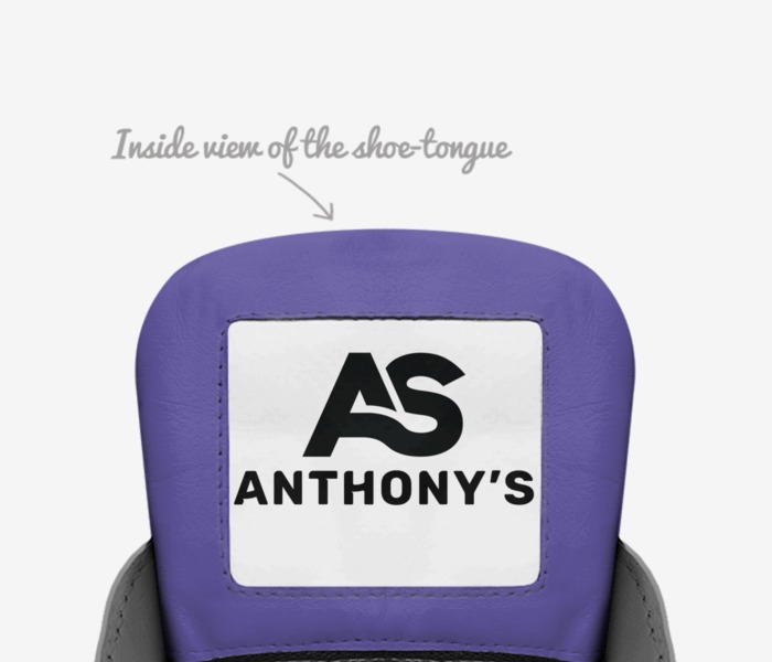 Anthony's  custom made in Italy shoes by Anthony’s Shoes Brand | Tongue view