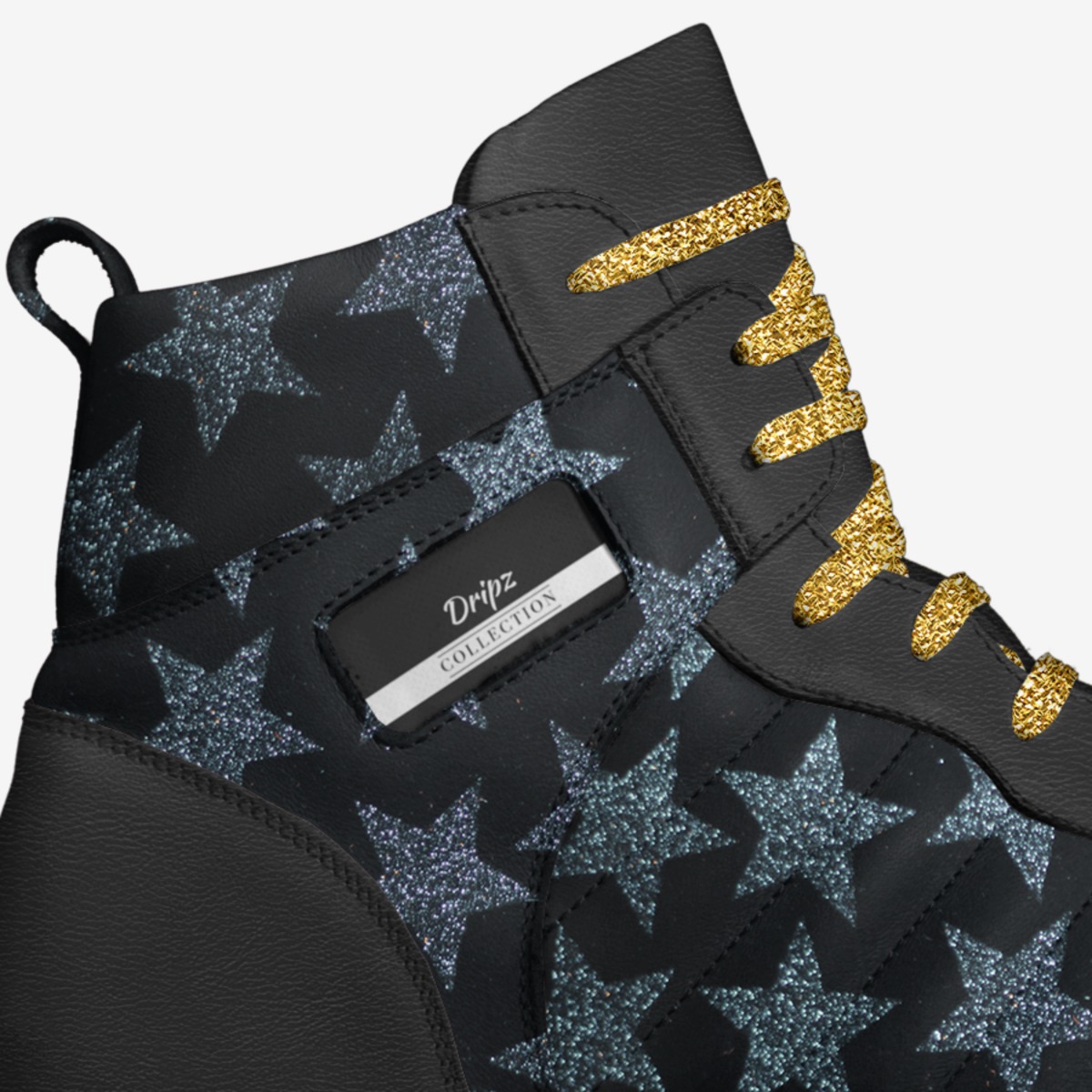 Dripz custom made in Italy shoes by Shawn Berry | Detail view