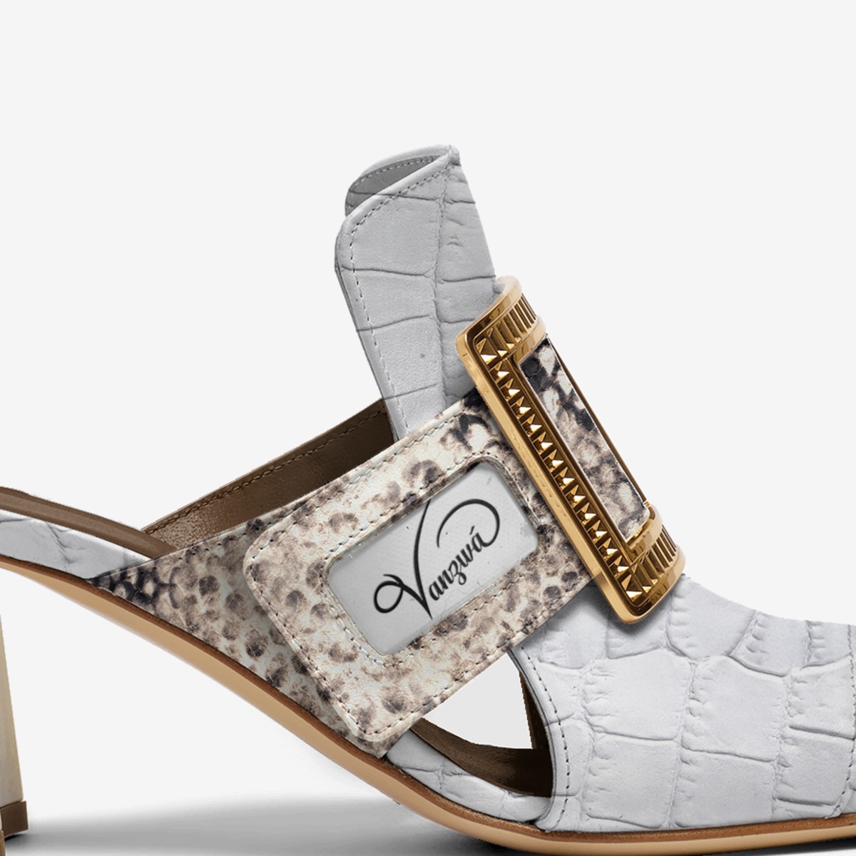 Vanzwá custom made in Italy shoes by Michael vanzandt | Detail view