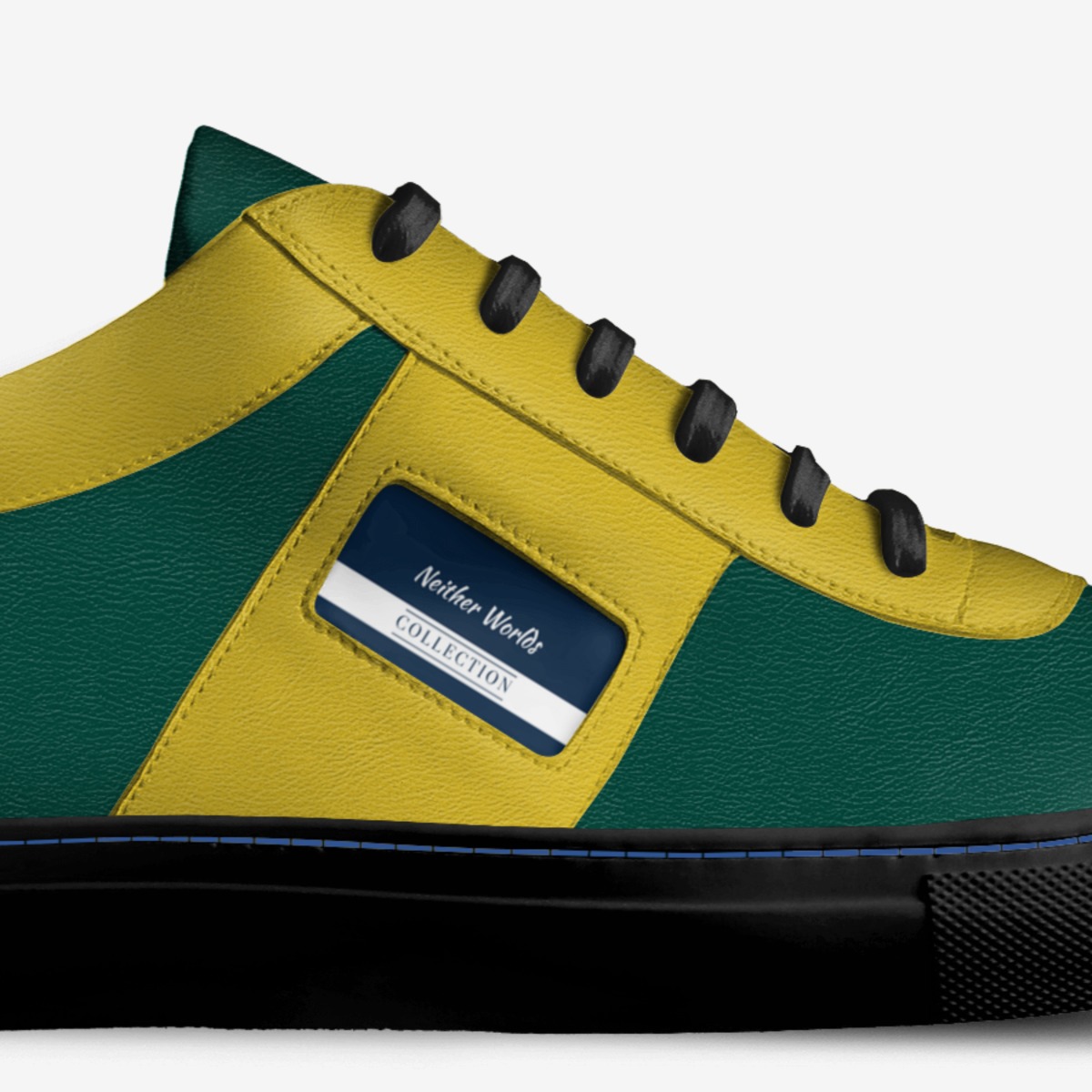 Neither Worlds  custom made in Italy shoes by Azan Brown Ii | Detail view