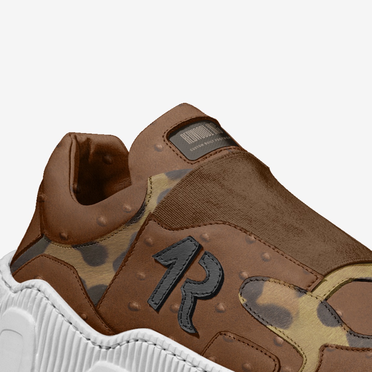 DD-214 LQ custom made in Italy shoes by Ronald Roberts | Detail view