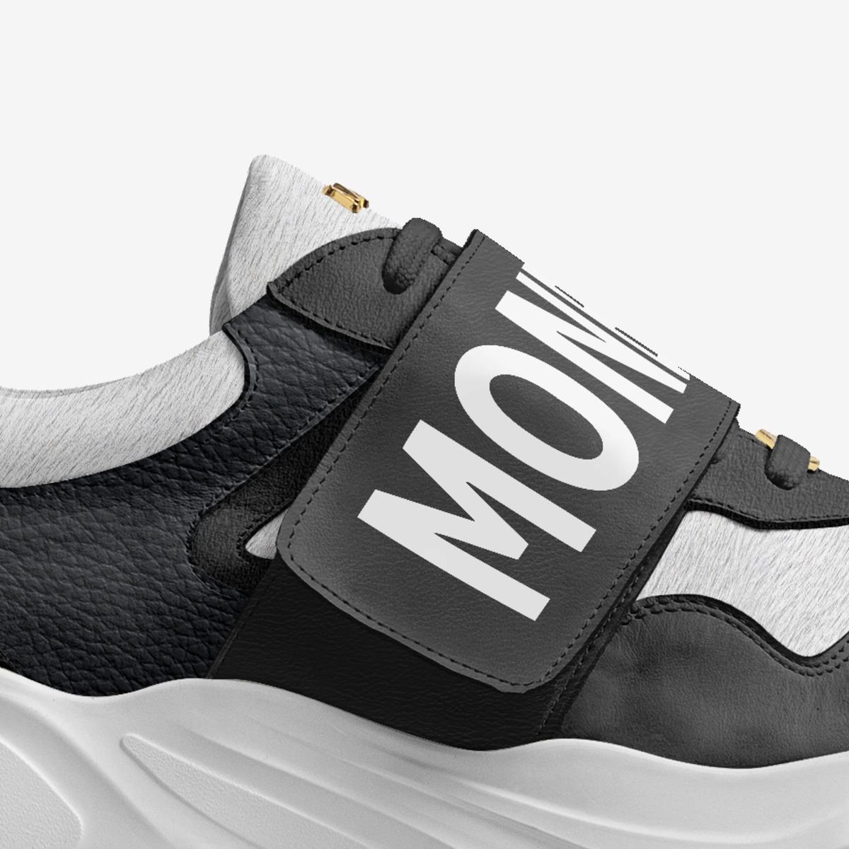IZ017 custom made in Italy shoes by Moneyatti Brand | Detail view