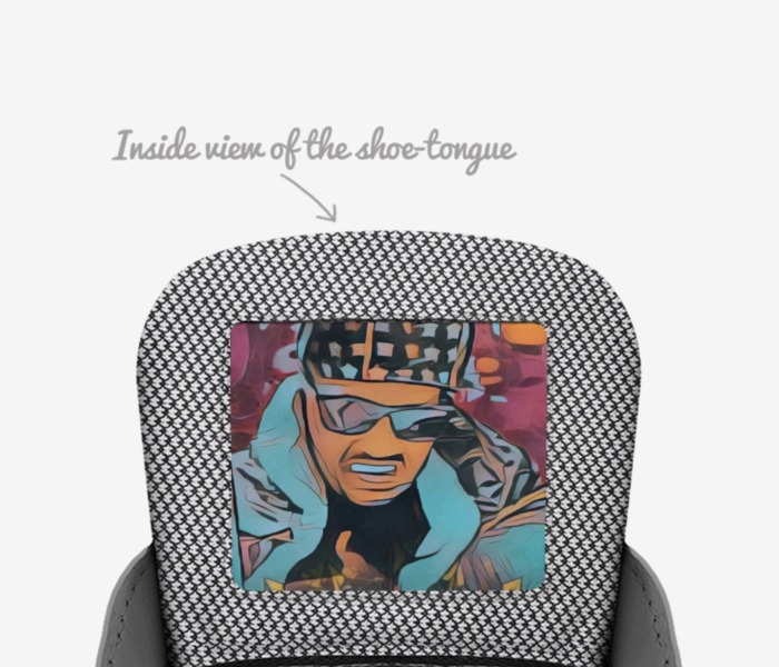 Knone fa lee  custom made in Italy shoes by Knone Fa Lee | Tongue view