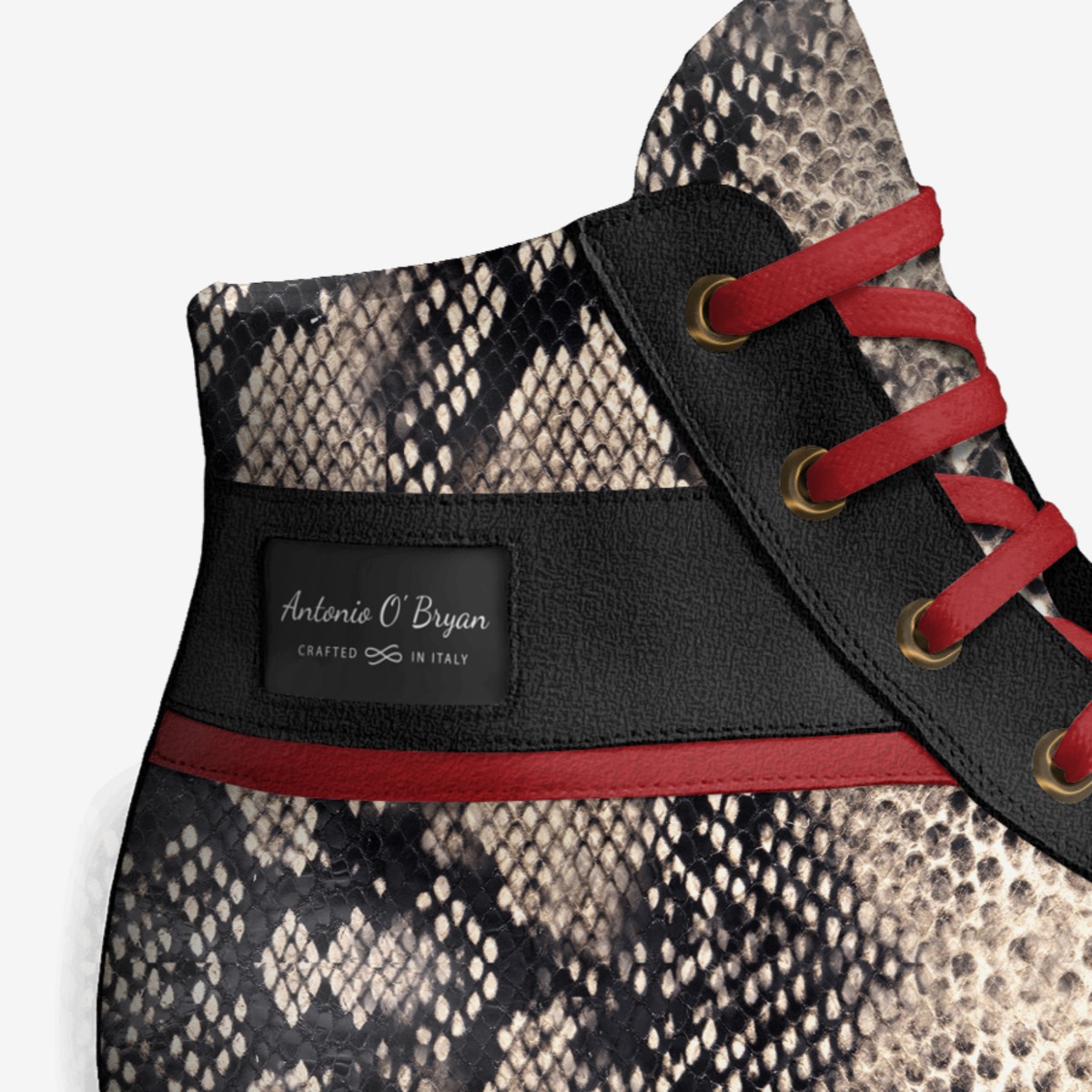 Adam & Eve custom made in Italy shoes by Antonio Hubert | Detail view