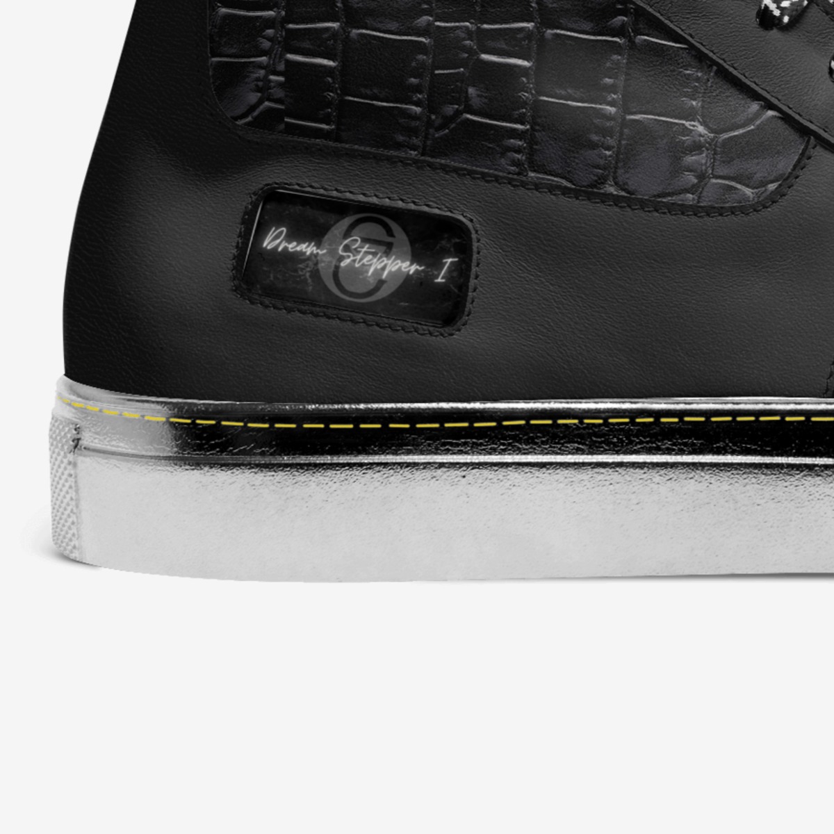 Dream Stepper I custom made in Italy shoes by Sam Chimes | Detail view