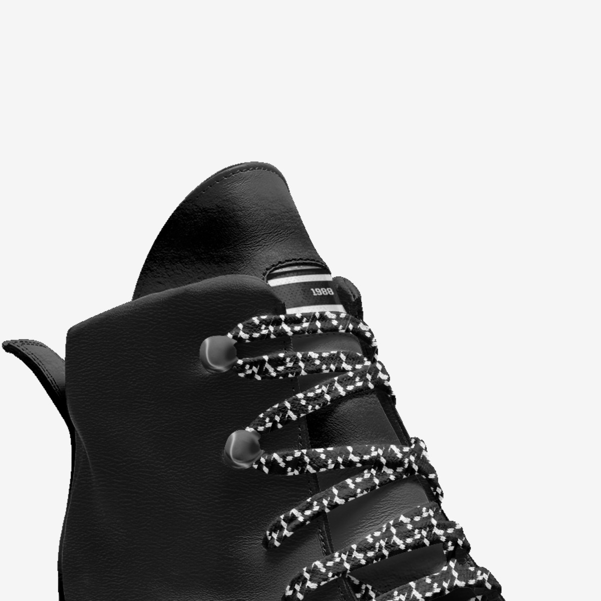 1988 custom made in Italy shoes by Ralph Majarais | Detail view
