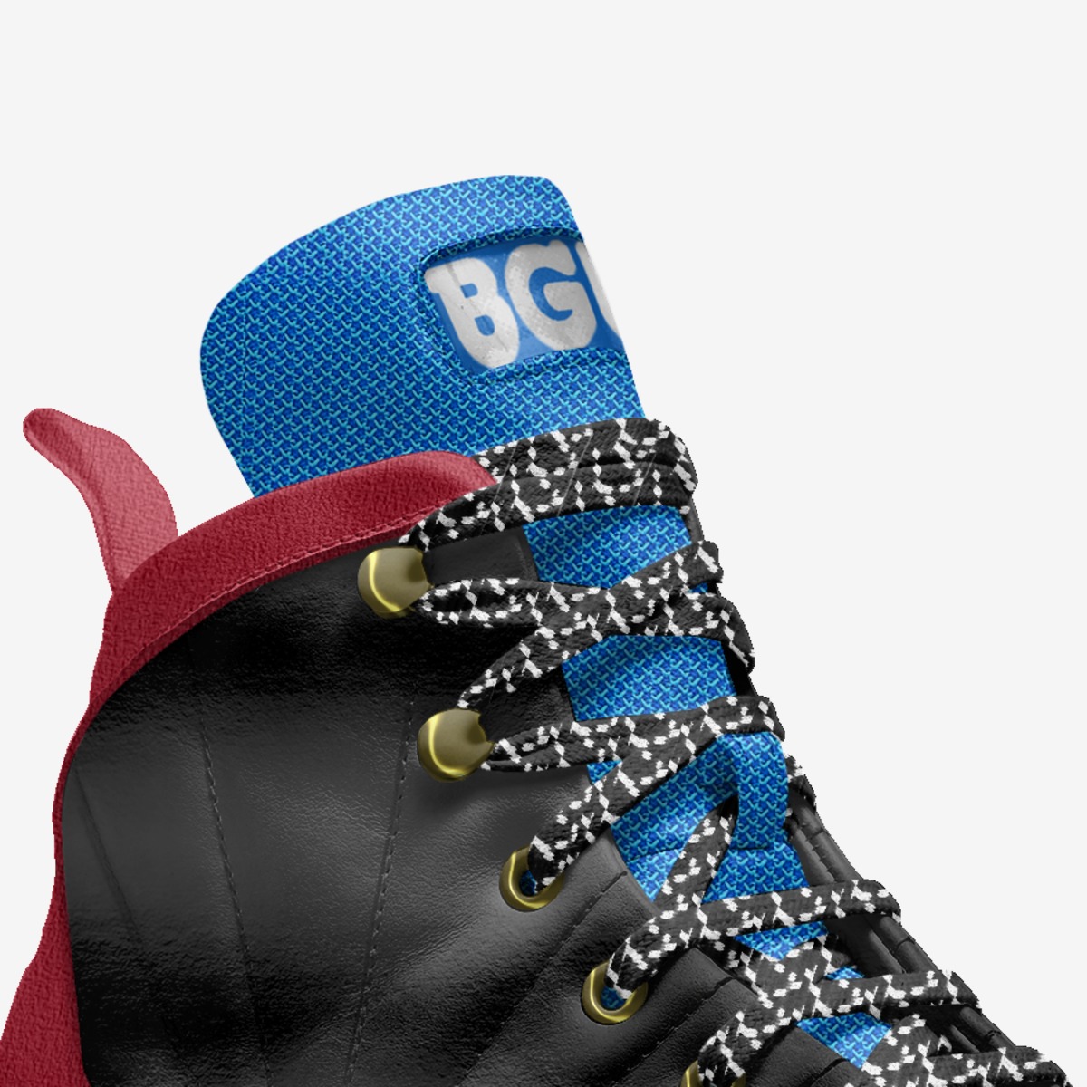 Knights B Elite custom made in Italy shoes by Being Great Every Day | Detail view