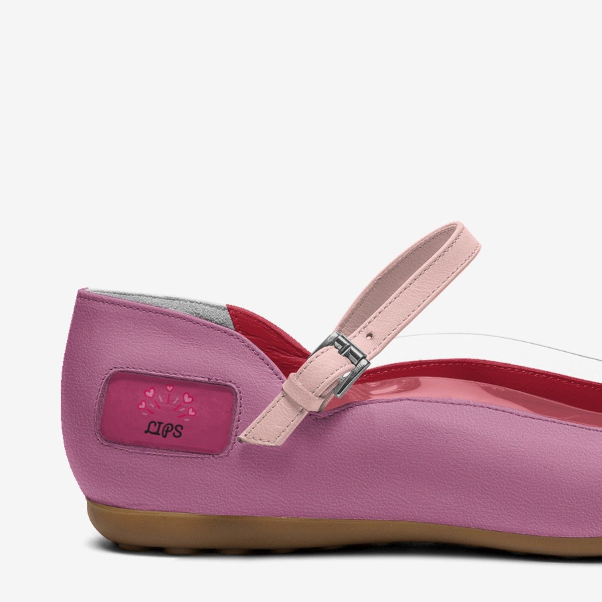 LIPS custom made in Italy shoes by Frankie Robinson | Detail view