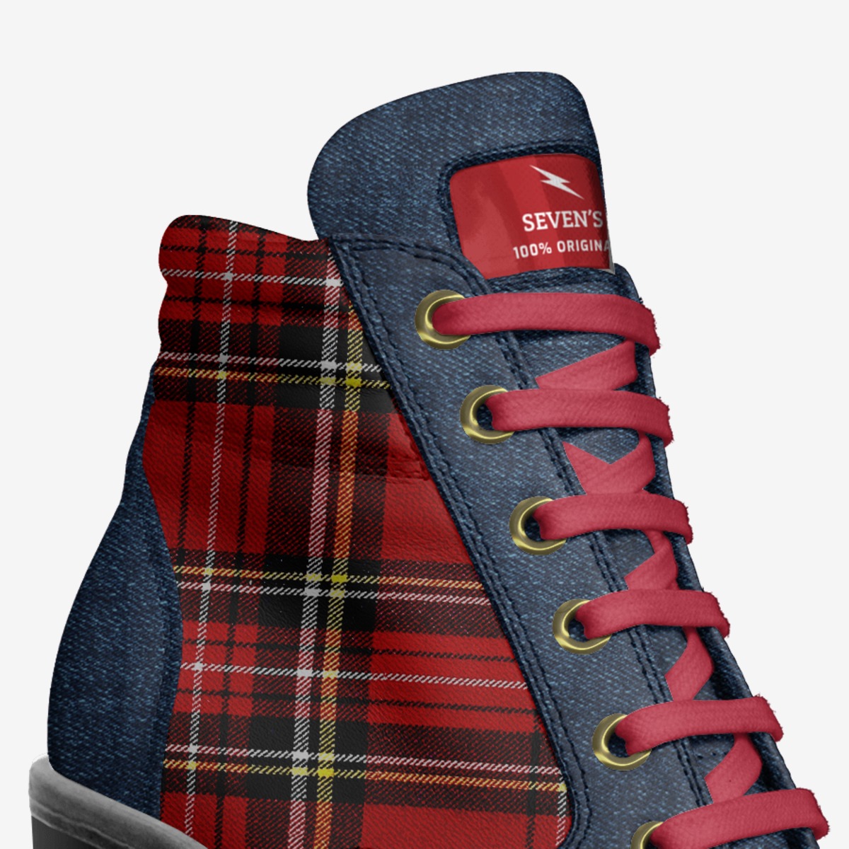 Lily's custom made in Italy shoes by Seven Waters | Detail view