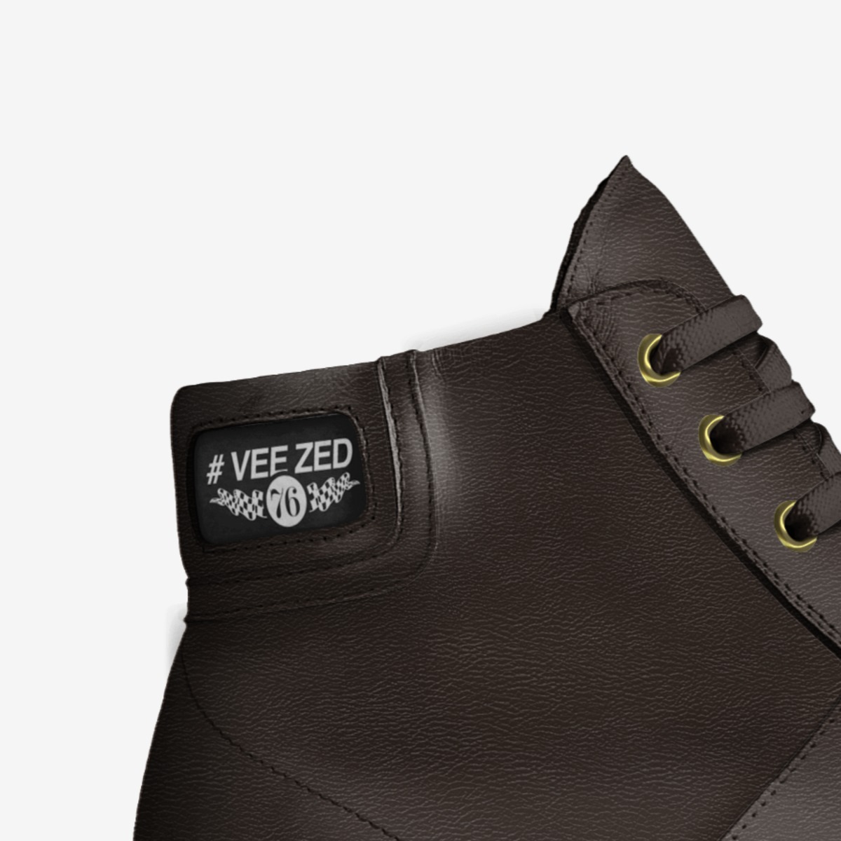 #VEEZED76 custom made in Italy shoes by Agency Aliveshoes | Detail view