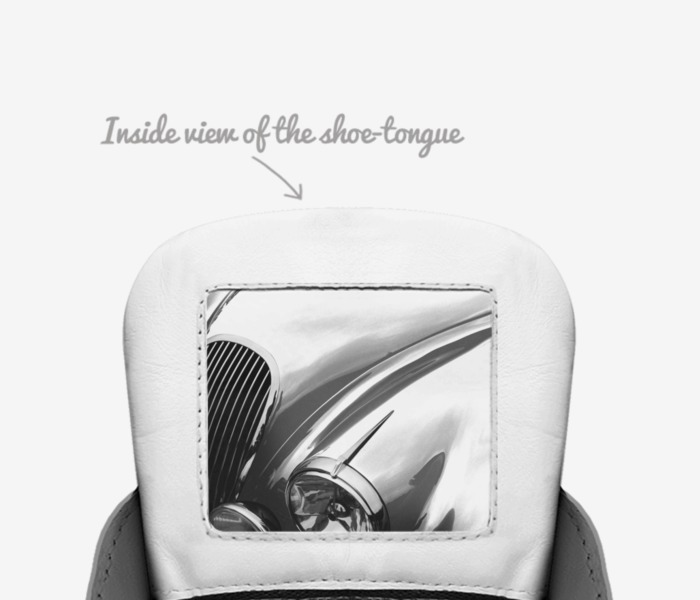 Shawn Philippe custom made in Italy shoes by S. Hobbs | Tongue view