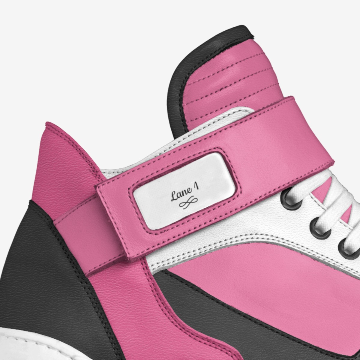 Lane 1 custom made in Italy shoes by Amira-dior Traynham- Artis | Detail view