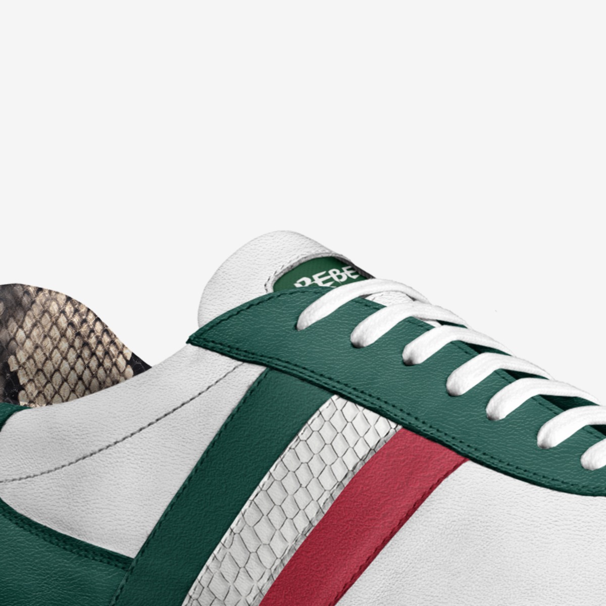 The Serpent custom made in Italy shoes by Rebel | Detail view