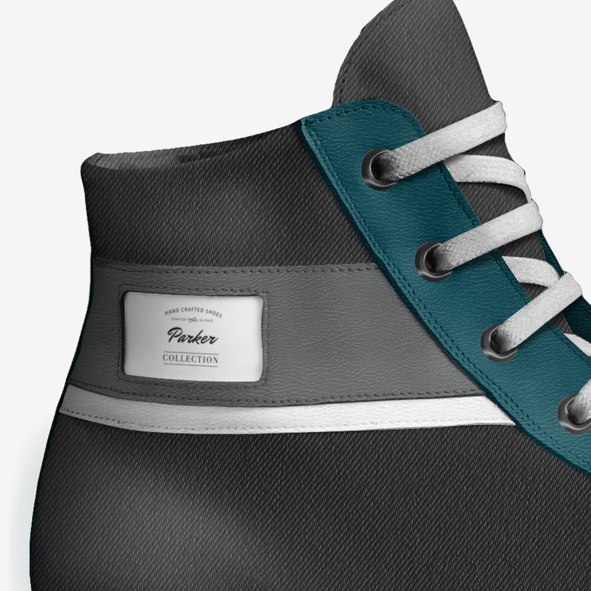 Parker custom made in Italy shoes by Miah Parker | Detail view