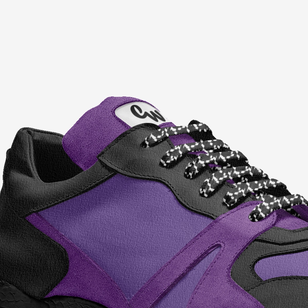 CW Grape Twist custom made in Italy shoes by Terrence Ford | Detail view