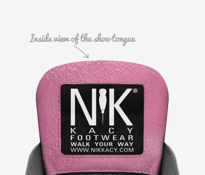 Magic  custom made in Italy shoes by NiK Kacy Footwear | Tongue view