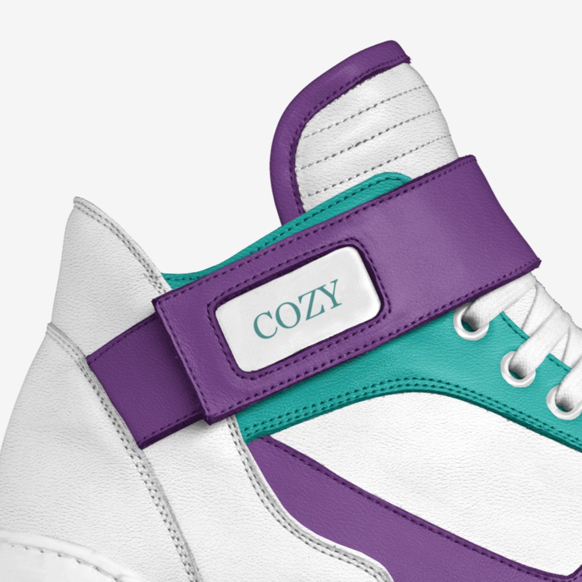 COZY KICKS WHPTG custom made in Italy shoes by Cozy | Detail view
