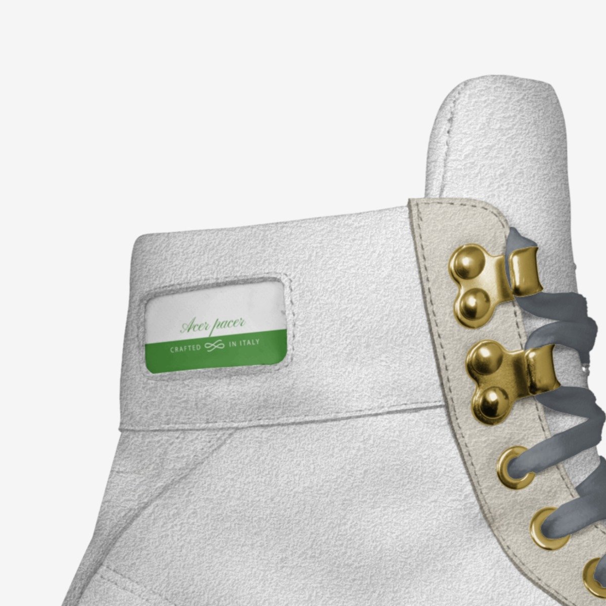 Acer pacer custom made in Italy shoes by Lubabalo Vincent Ntsondwa | Detail view