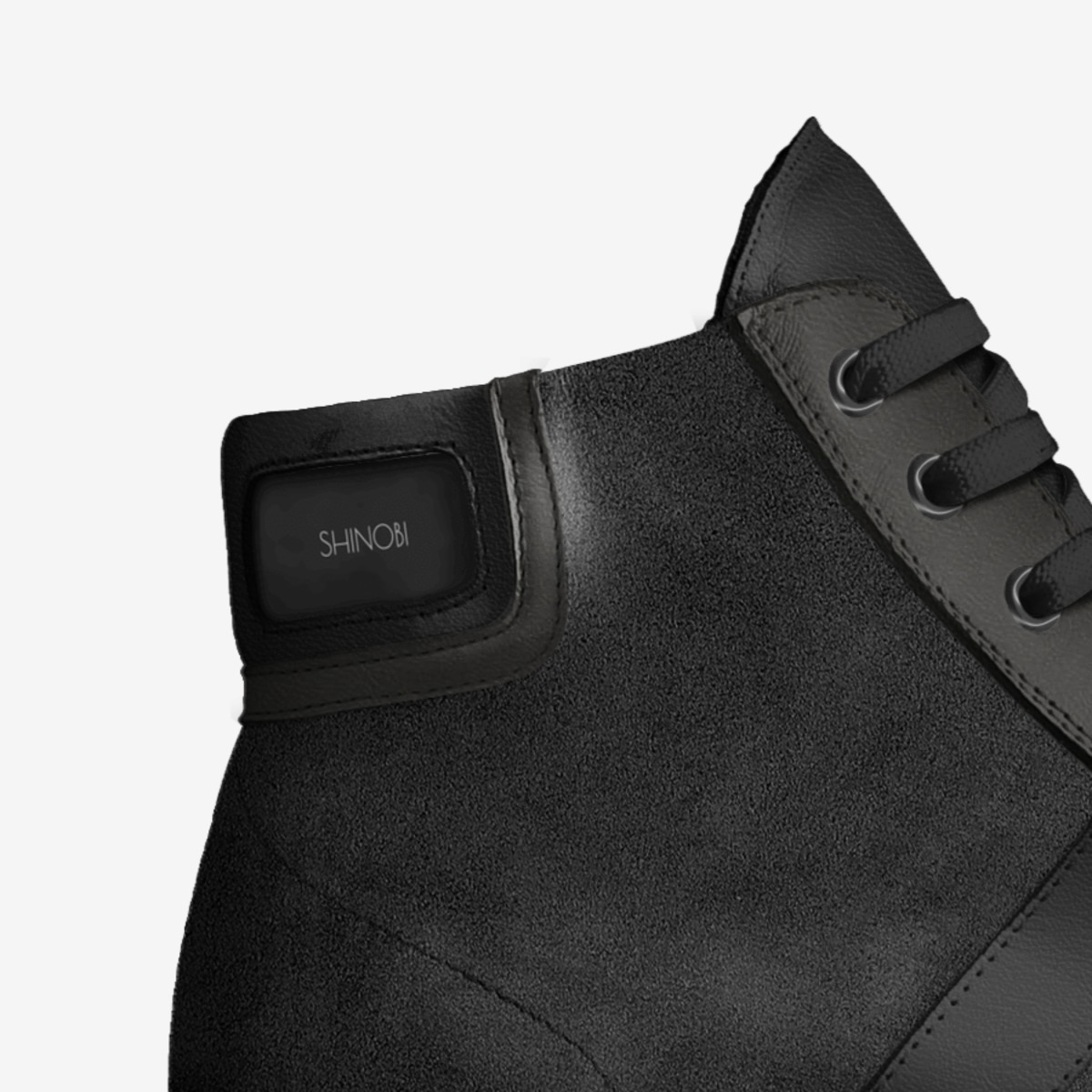 shinobi custom made in Italy shoes by Flaukowski | Detail view