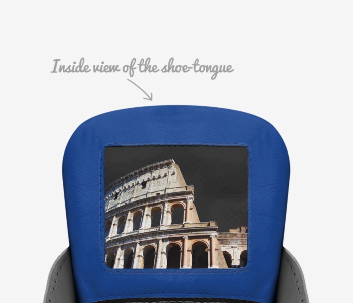 Beli custom made in Italy shoes by Rob Carvalho | Tongue view