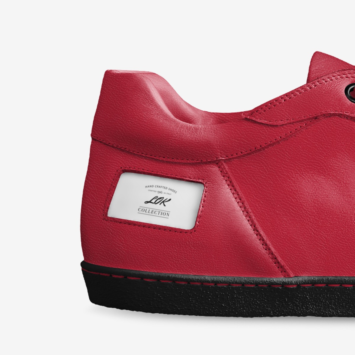 L.O.K custom made in Italy shoes by Christopher Pelt | Detail view
