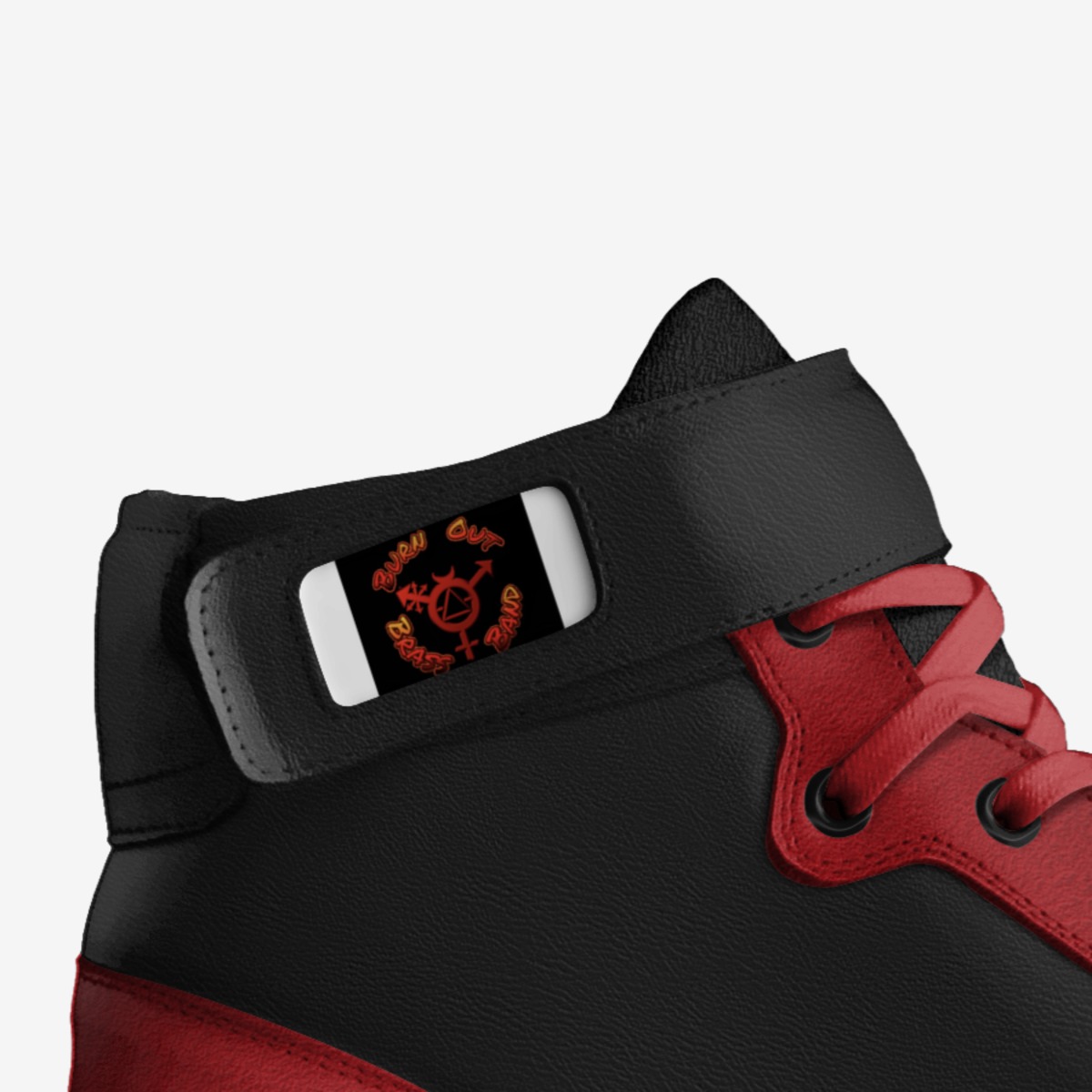 Burn Out Honk 1s custom made in Italy shoes by River Turner | Detail view