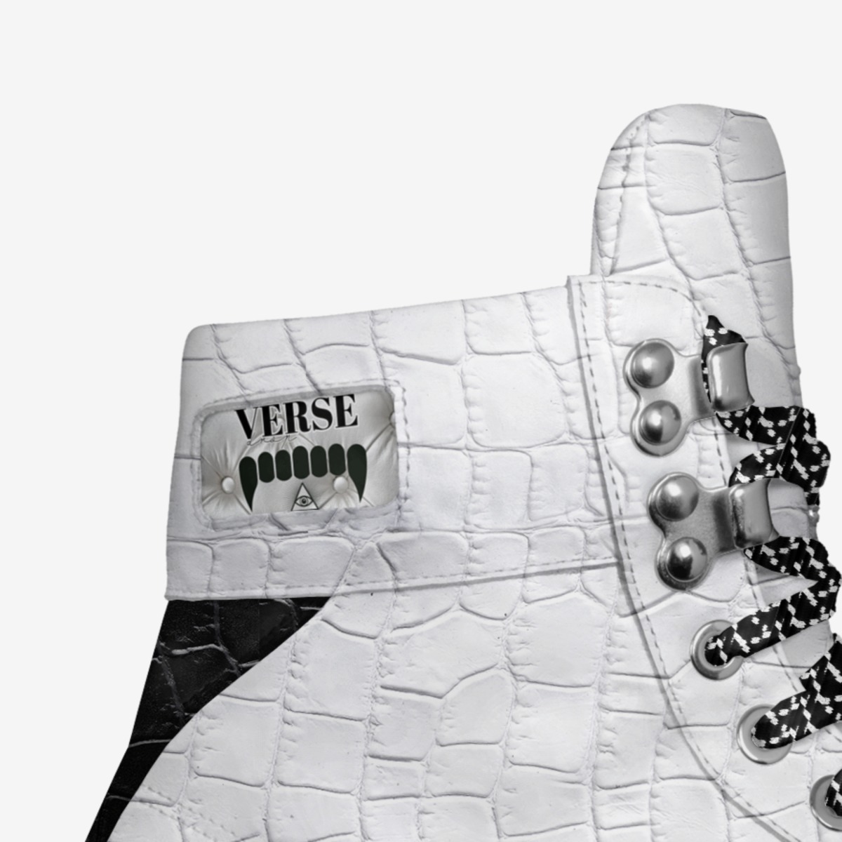 Verse Drop  custom made in Italy shoes by Anthony Davis | Detail view
