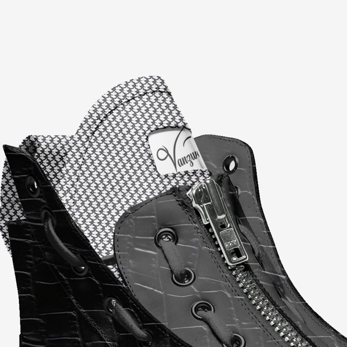Vanzwá custom made in Italy shoes by Michael vanzandt | Detail view