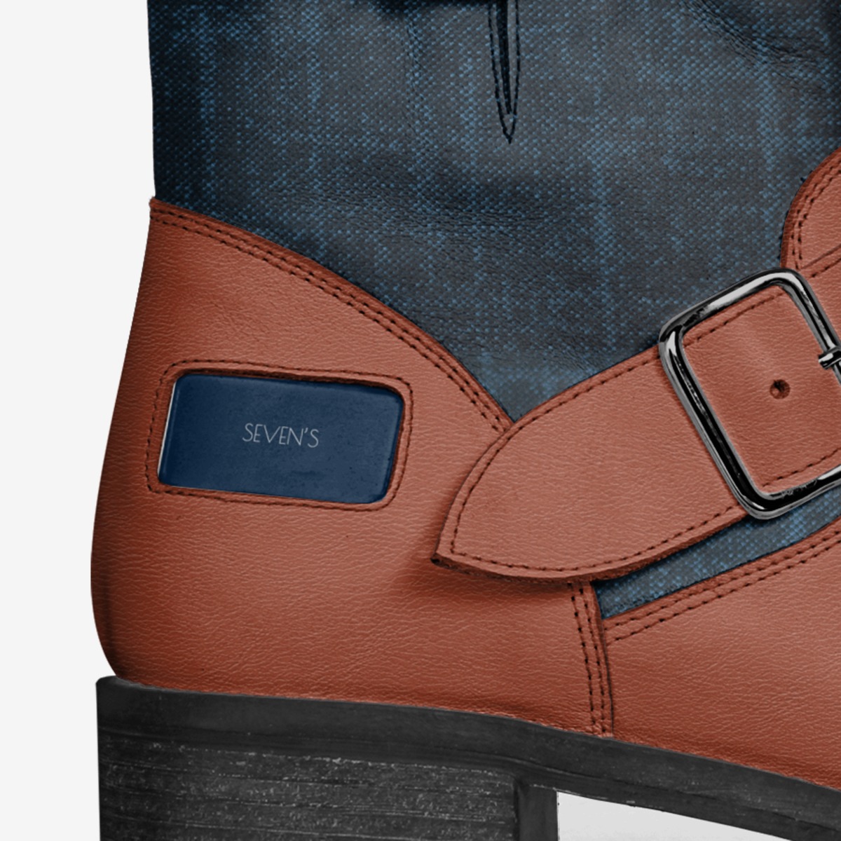 Cheyanne  custom made in Italy shoes by Seven Waters | Detail view