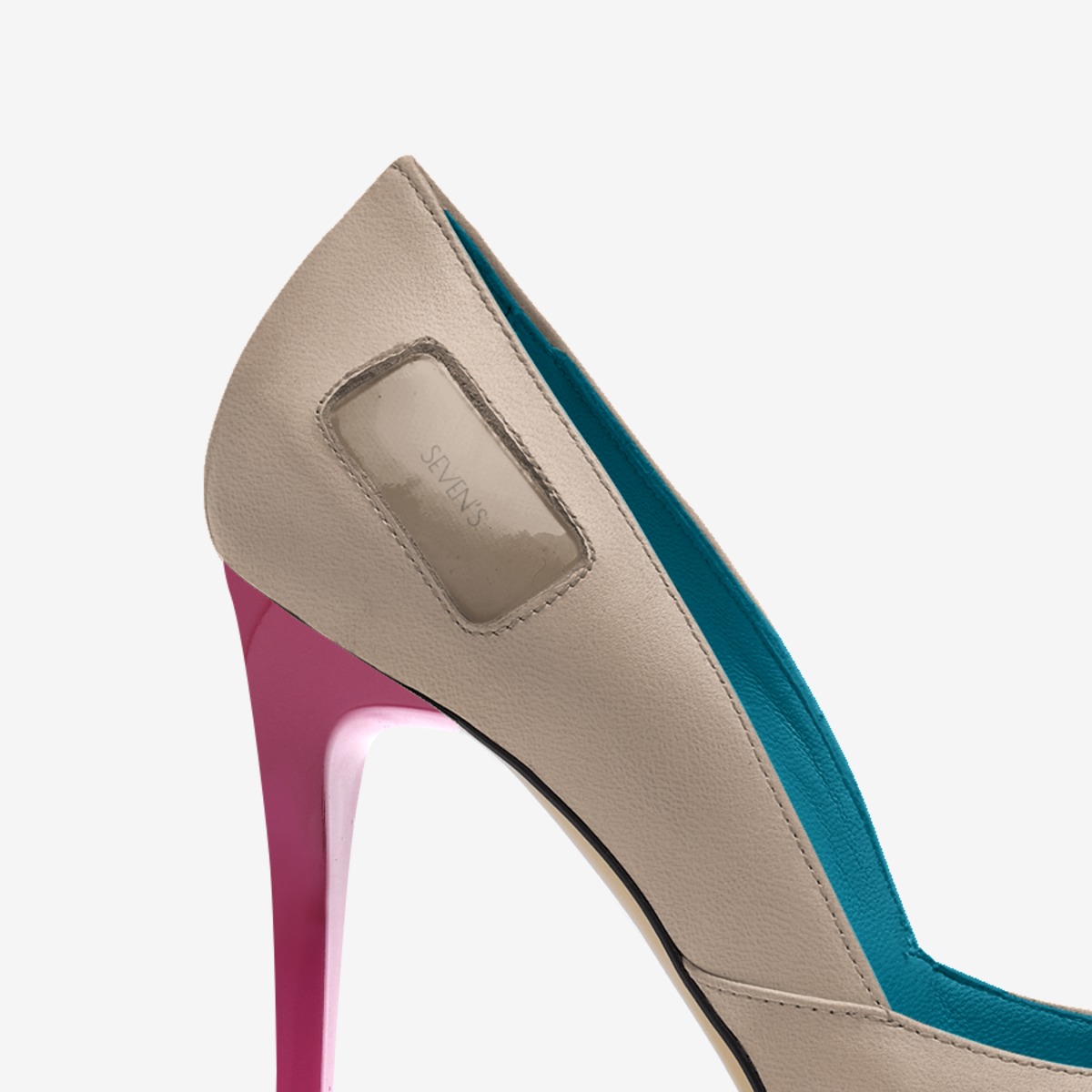 Siobhan  custom made in Italy shoes by Seven Waters | Detail view