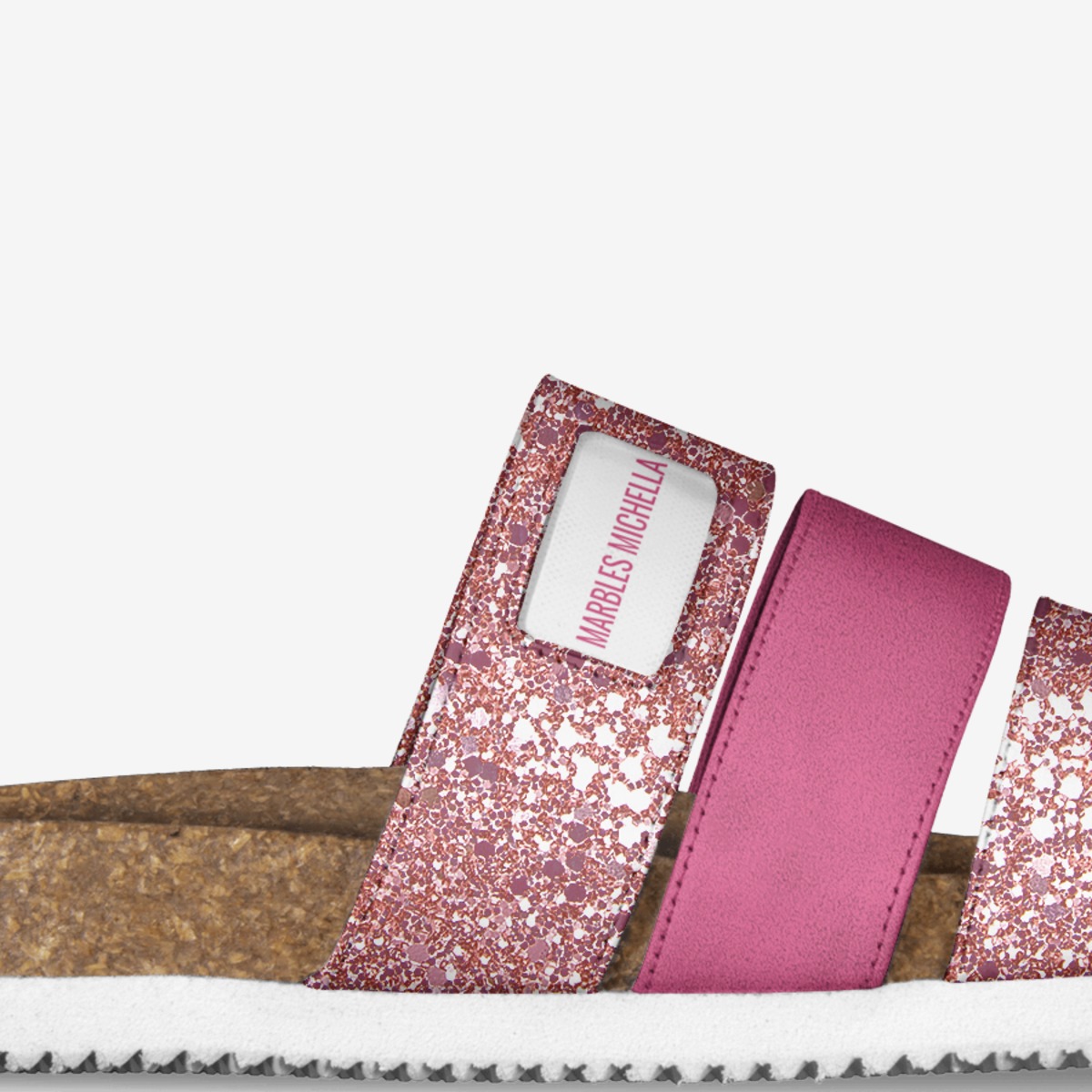 MARBLES MICHELLA custom made in Italy shoes by Michella Gurley | Detail view