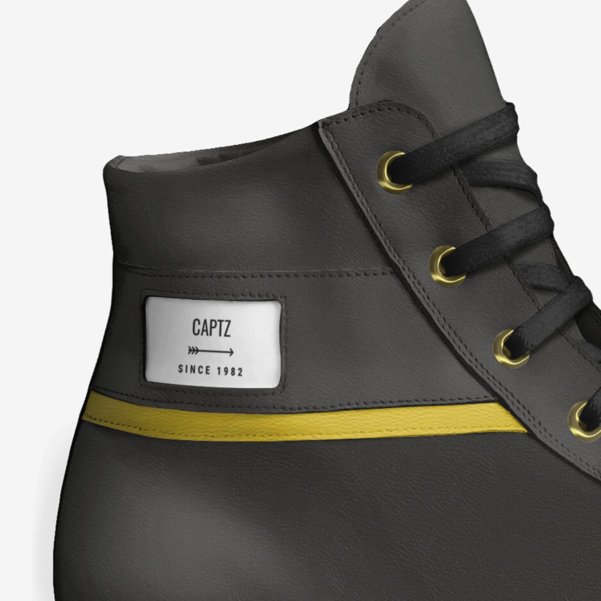 Captz custom made in Italy shoes by Jamie Cyre | Detail view