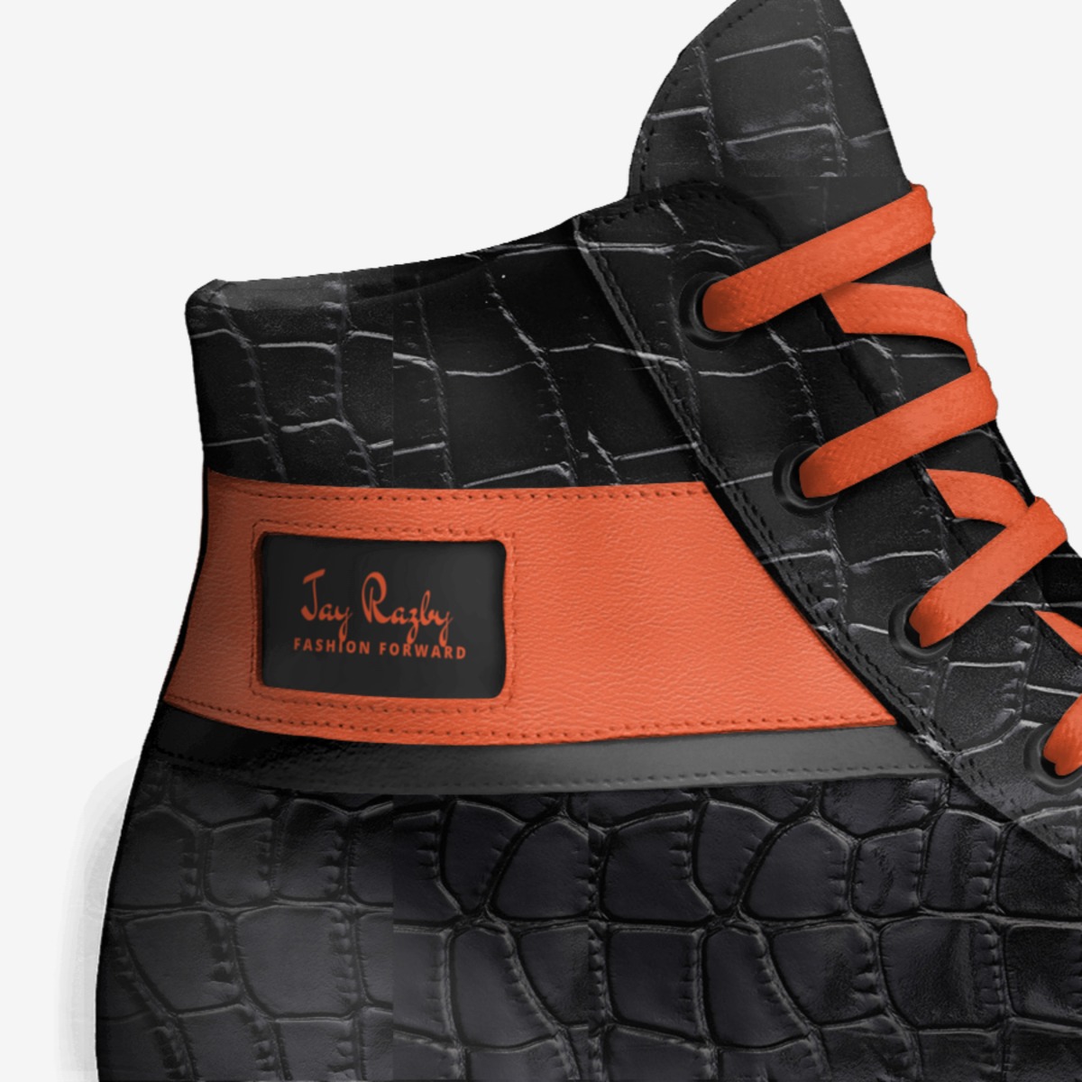 Jay Razby  custom made in Italy shoes by Jay Rock | Detail view