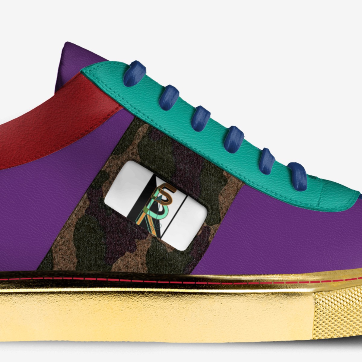Santa Ba-Row F58 custom made in Italy shoes by Chinara London | Detail view