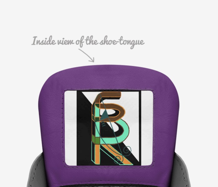 Santa Ba-Row F58 custom made in Italy shoes by Chinara London | Tongue view