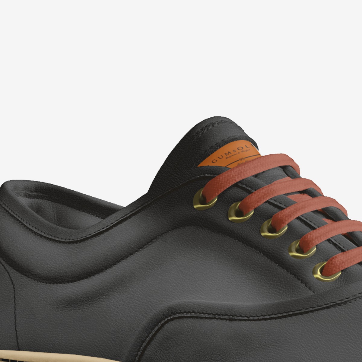 GUMsOLES custom made in Italy shoes by Phil Edlan Visca | Detail view