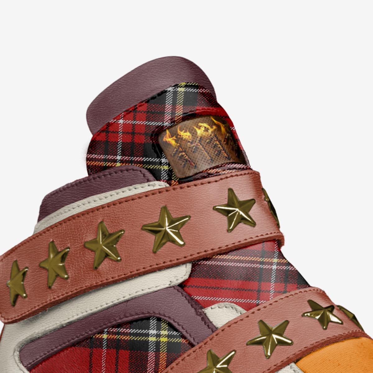 HEBREW ISRAELITES custom made in Italy shoes by Andre Butler | Detail view