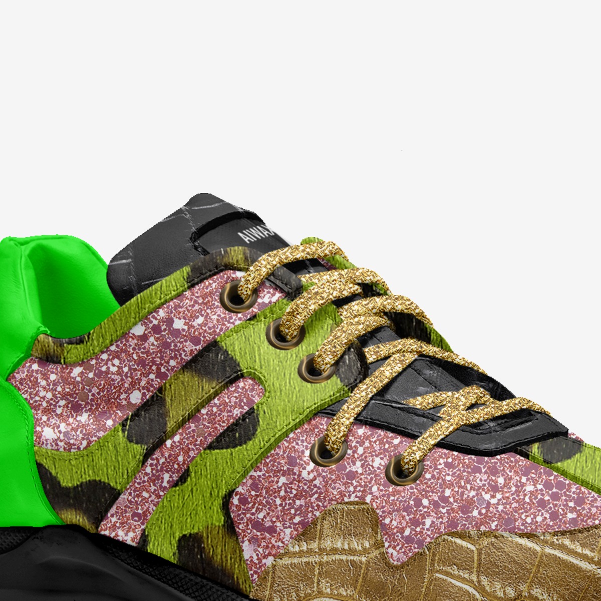  AIWAX DANCE II custom made in Italy shoes by Magdalena Fernandez | Detail view