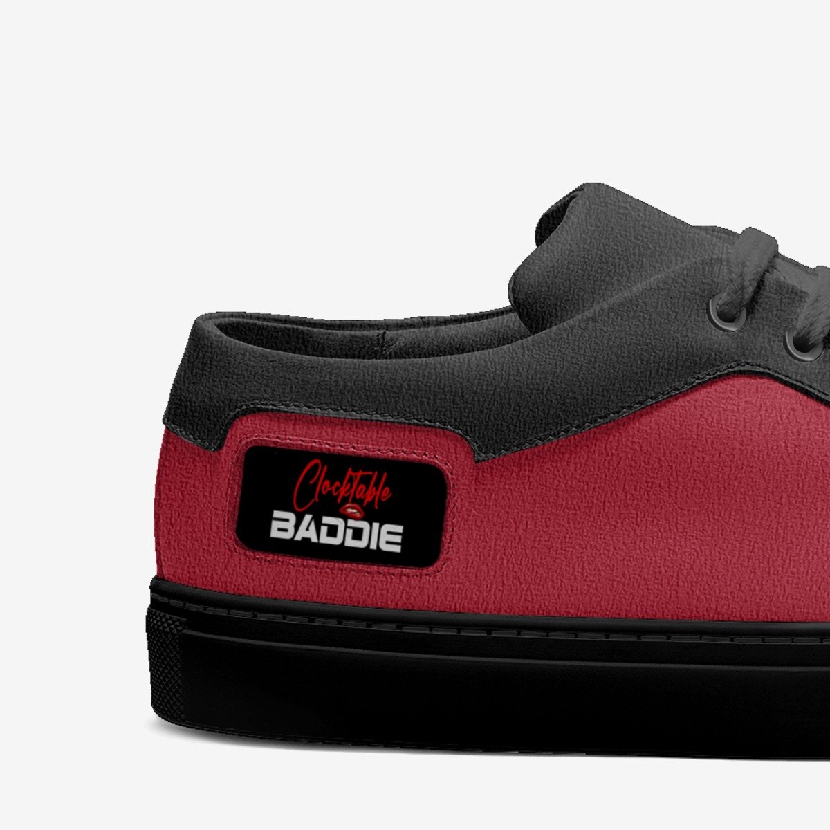 Baddie Girls custom made in Italy shoes by Terrence Ford | Detail view