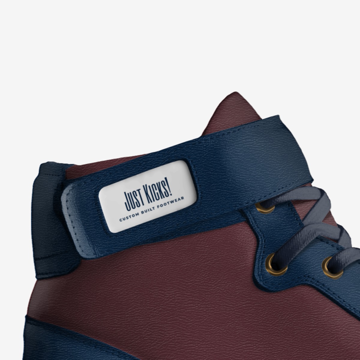 JustKicks custom made in Italy shoes by Jacob Campbell | Detail view